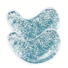 1 Pair Of Glitter Gel Eye Masks Reusable Dual Temperature Eye Masks, Hot And Cold Therapy Mask, Soothing Puffy Eyes, Dark Circles, Gel Eye Bag Patches, Physical Cooling, Suitable For Whole Body - Multicolor - View 16