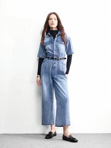 CUCCOO BIZCHIC Women's Minimalist Commuting Office Patent Leather Tassel Loafer Flat Shoes - Black - View 6