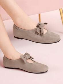 CUCCOO DOLLMOD Women Flats Valentine's Day - Grey - View 2