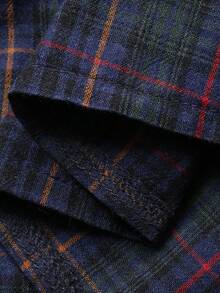 DAZY Men's Short Sleeve Top And Long Pants Pajama Set, Spring/Summer - Multicolor - View 7