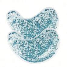 1 Pair Of Glitter Gel Eye Masks Reusable Dual Temperature Eye Masks, Hot And Cold Therapy Mask, Soothing Puffy Eyes, Dark Circles, Gel Eye Bag Patches, Physical Cooling, Suitable For Whole Body - Multicolor - View 18