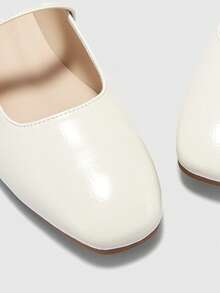 CUCCOO BIZCHIC Buckle Simple And Generous Fashion Versatile Leisure Workplace Commuter Women Flat Shoes Spring Shoes - Chantilly - View 7