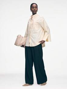 Mnmlis Women's Lace Slip-On High Heel Shoes, Fashionable And Versatile For Daily Wear - Apricot - View 8