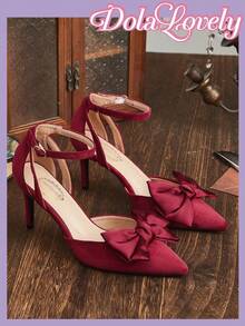 Dola Lovely Women Pumps - Burgundy - View 1