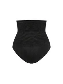 SHAPORA Quần lót định hình eo cao không đường may dành cho nữ, độ co giãn cao, vẻ quyến rũ trưởng thành, thanh lịch, mềm mại, không gây khó chịu, đơn giản và thoải mái, thích hợp mặc hàng ngày và đi làm. - màu đen - Xem 9