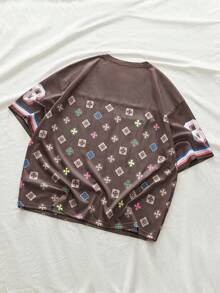 Men's AXEPEAK Casual Fashionable Streetwear T-Shirt - Multicolor - View 2