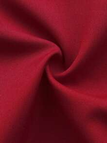 Maweii Vestido camisa vermelho sexy sem mangas para mulheres plus size - Vermelho - Ver 7