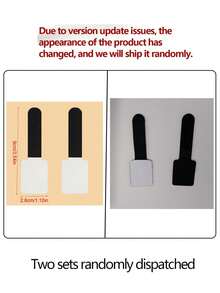 Desktop Data Cable Storage And Organizing Tool - Computer Cable Bundling Tape - Black - View 11