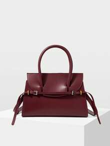 MOTF PREMIUM WOMEN HANDBAG - Burgundy - View 3