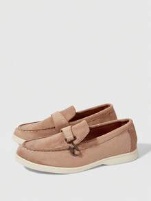 Sleekvia Women's Casual Versatile Flat Loafers - Brown - View 9