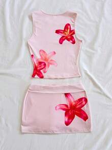 Soleia 女士两件套服装 - 彩色 - 查看 2