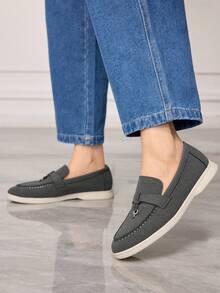 Sleekvia Women's Casual Versatile Commute Simple Flats - Black - View 5