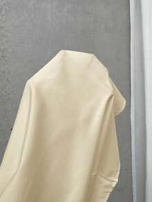 SHEIN Privé Áo kiểu dáng thanh lịch, cỡ lớn, không tay, thắt nơ, thích hợp cho công sở, mùa hè. - Màu be - Xem 6