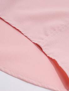 Manfinity Bizformal Men's Button-Down Long Sleeve Formal Business Commuter Mature Elegant Collar Shirt, For Dad And Me, Old Money Men, Work, Daddy White Dress Shirt Menwhite Men Shirtwhite Shirts For Menmen's Dress Shirt - Pink - View 6