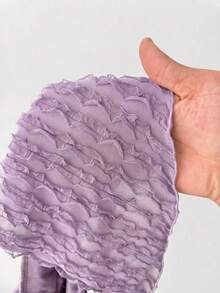 Sunspun Áo hai dây kiểu punk Mỹ thời Y2K, chất liệu vải dệt, dây mảnh, buộc dây, dành cho nữ. - Màu tím hoa cà - Xem 3