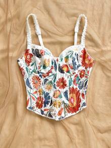 Soleia Trang phục Xuân/Hè mới, phong cách thường ngày, đi nghỉ mát, kiểu miền Tây, dự đám cưới, lễ tốt nghiệp, tiệc brunch, dành cho nữ, ngày lễ Thánh Patrick, kỳ nghỉ xuân, lễ Phục sinh, lễ hội âm nhạc, thanh lịch, phong cách Bohemian, nhiệt đới, họa tiết hoa, chất liệu, cổ điển, Baroque, áo hai dây hẹn hò. - Nhiều màu - Xem 5