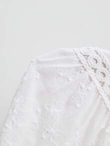 ATUI Studio Chân váy họa tiết trơn màu thường ngày dành cho nữ - trắng - Xem 6