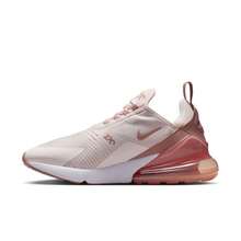 Nike Air Max 270 Unisex Sneakers POMEGRANATE/PEARL PINK-WHITE - Pomegranate/White/Pearl Pink - View 3