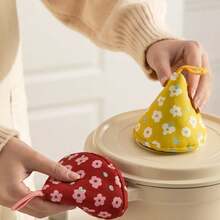 Joivida 1个厨房锅盖，耐热搪瓷锅柄，家用耐热锅盖，也可用于悬挂烘焙手套 - 彩色 - 查看 13