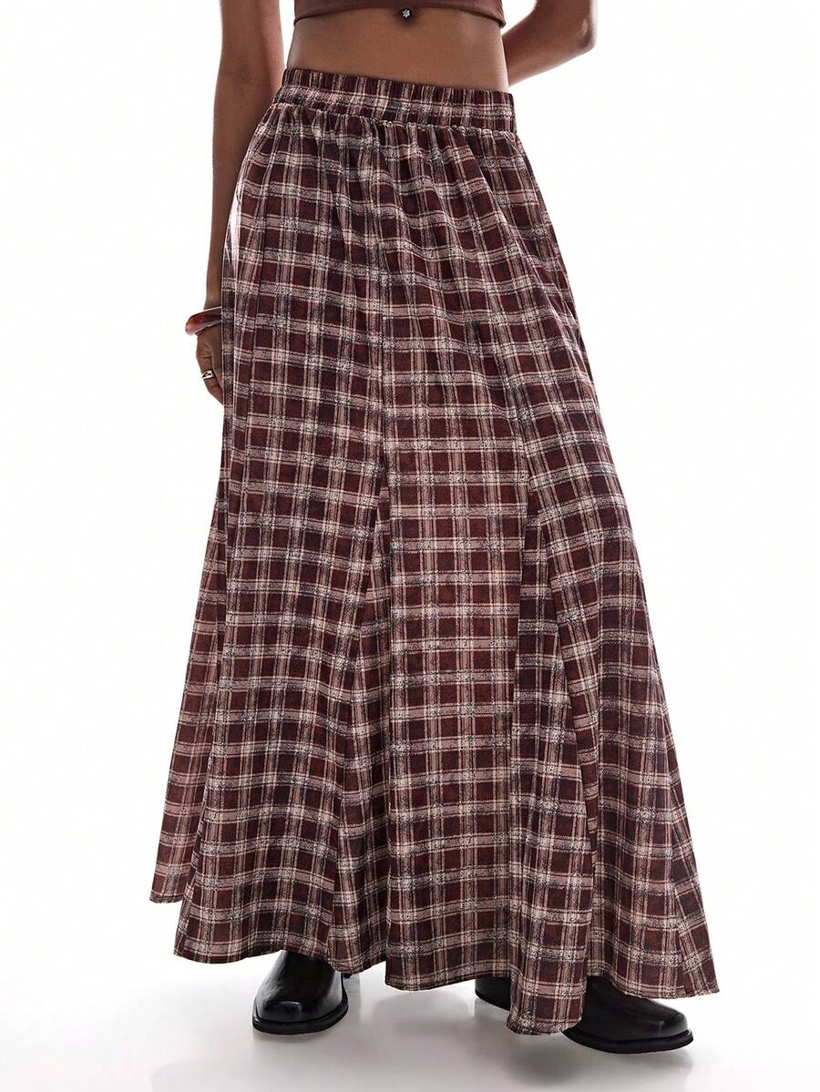 Aveloria Affinna Women Skirts - Coffee Brown - View 1
