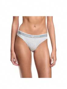Armani 2 Pack Women's Briefs - Grey - View 2