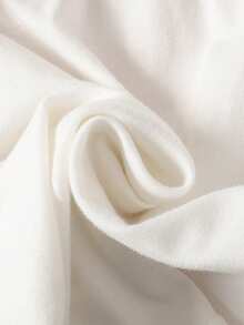 SHEIN 3件装少女基础款舒适棉质针织吊带文胸，白色 - 彩色 - 查看 4