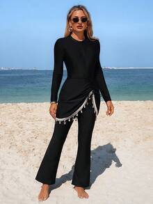 Swim Mulvari 女性布基尼泳装 - 黑色 - 查看 2