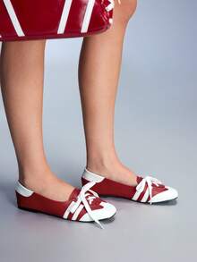 CUCCOO GRLICON Women Flats Valentine's Day - Red - View 2