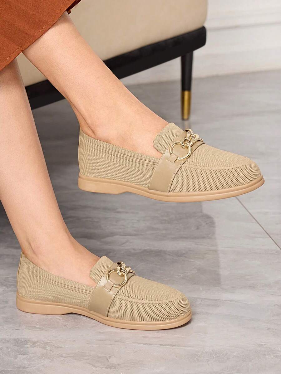 Sleekvia Women Flats - Apricot - View 1