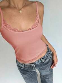 Aloruh Women Tank Tops & Camis - Pink - View 3