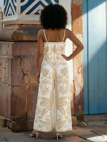 CAJUNI Women Two-Piece Outfits - Yellow - View 2