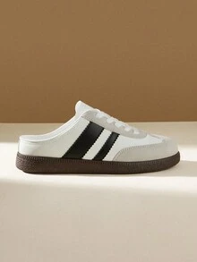 CUCCOO EASI Women's Casual Versatile Simple Commuter Shoes - black gray - View 2