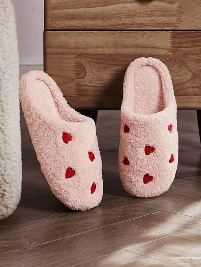 Love Home Slippers Women's Indoor Comfortable Open Slippers Fashion Soft Floor Mop Women's Home Slippers Indoor Non-Slip Fluff Mop