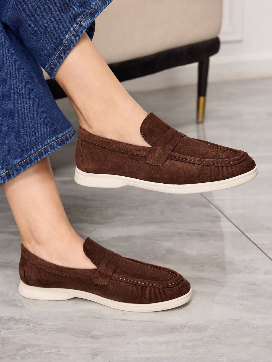 Sleekvia Women Flats - dark brown - View 1