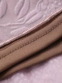 DAZY Đầm maxi dáng xòe đuôi cá xếp ly ren hoa thanh lịch dành cho nữ, thích hợp làm đầm dự tiệc cưới mùa xuân/hè, đầm maxi mùa hè. - Hồng - Xem 9