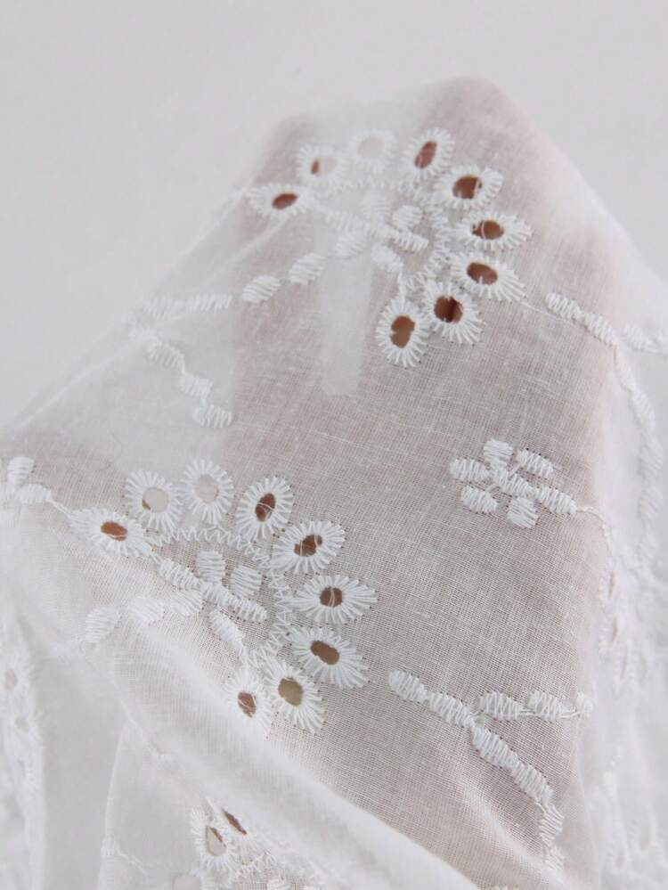 Franclia Top Elegante Casual de Verão com Estampa Chinesa Bordada para Mulheres Plus Size, Regata Regular com Gola Mandarim Sem Manga, Blusas Elegantes de Verão para Mulheres - Branco - Visão 8