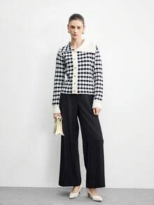 CUCCOO BIZCHIC 女士白色高跟尖头套脚鞋，职业通勤新款 - 白色 - 查看 6