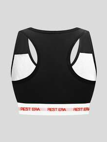 3件套女士时尚字母印花文胸 - 彩色 - 查看 2