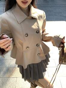 FRIFUL Women Jackets - Khaki - View 5