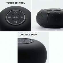 Shower Speaker, MINI PHONE Wireless Speaker, Electronics Gifts Mini Portable Speaker With Suction Cup And Mic For Bathroom Wireless Speaker, Listening Device, Shower Speakers, Speaker, Karaoke, Speakers, Mini Karaoke Machine, Speaker>Waterproof, Portable Shower, Cups, Water Speakers, Gadget, Speaker, Karaoke, Shower Speaker, Bathroom, Speaker, Karaoke - Black - View 11