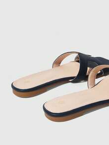 HighSole Women Flat Sandals - Blue - View 4