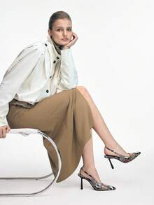 Mnmlis Women's Pointed Toe Snake Skin Pattern High Heels, Fashionable For Party Occasions - Multicolor - View 6