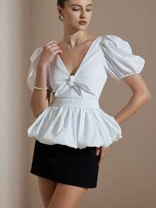 Aveloria Rosie Women Blouses - White - View 5