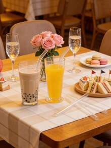 Bộ 4 ống hút trà sữa trân châu bằng thủy tinh, kèm 1 cọ vệ sinh, dùng cho trà sữa trân châu, sinh tố, đồ dùng nhà bếp, quà Giáng sinh. - Trong sáng - Xem 3