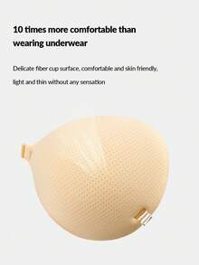 SHAPORA 1 Set + 5pcs Women Adhesive Bra Strap Covers - Apricot - View 2