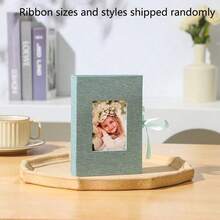 1 Pc Photo Album, 4x6 100 Pockets, Linen Cover, Slip-In Photo Pockets, Suitable For Wedding, Family, Anniversary, Vacation, Gift, Birthday Gifts Graduation - Multicolor - View 27