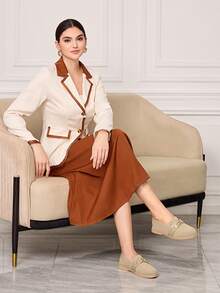 Sleekvia Women Flats - Apricot - View 6