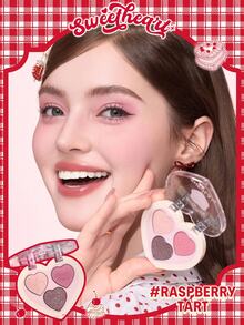 SHEGLAM Sweetheart Collection Berry Besties 三色眼影盤-Respberry Tart 品牌 美容 化妝 化妝品 適合女性與女孩 完美搭配夏季春季 Y2K 時尚 流行 生日 母親節禮物 假期 派對準備就緒 最佳顏色 - Respberry Tart - 查看 6