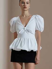 Aveloria Rosie Women Blouses - White - View 4