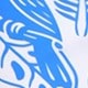 藍白色